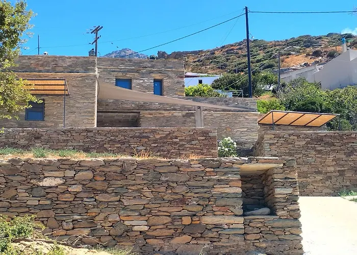 Aegean Deep Blue Andros Ano דירה *